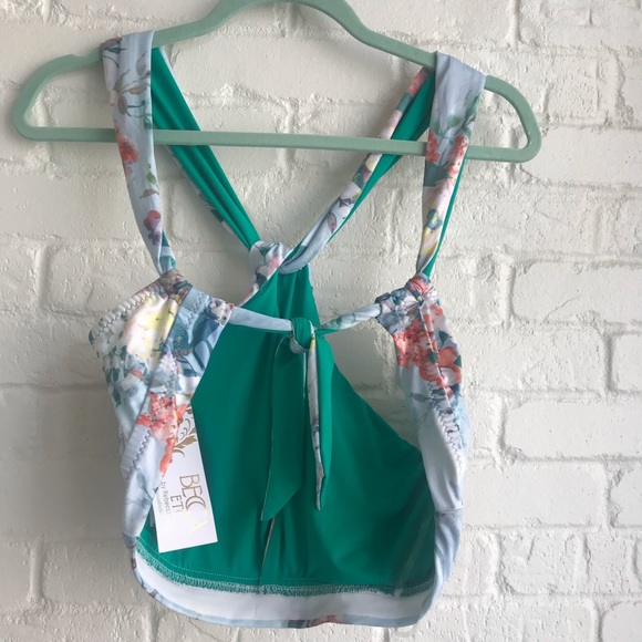 NWT Becca Virtue Plus Size Bikini Swimsuit Top - Picture 2 of 10